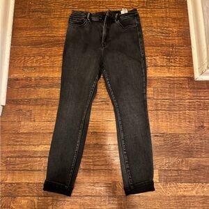 Good American Dark Gray Skinny Jeans